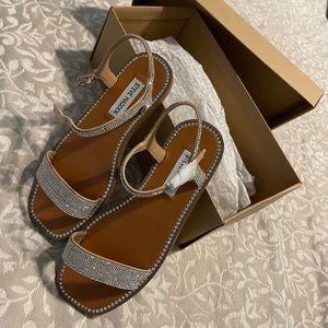 Steve Madden - Nickel Rhinstone sandals